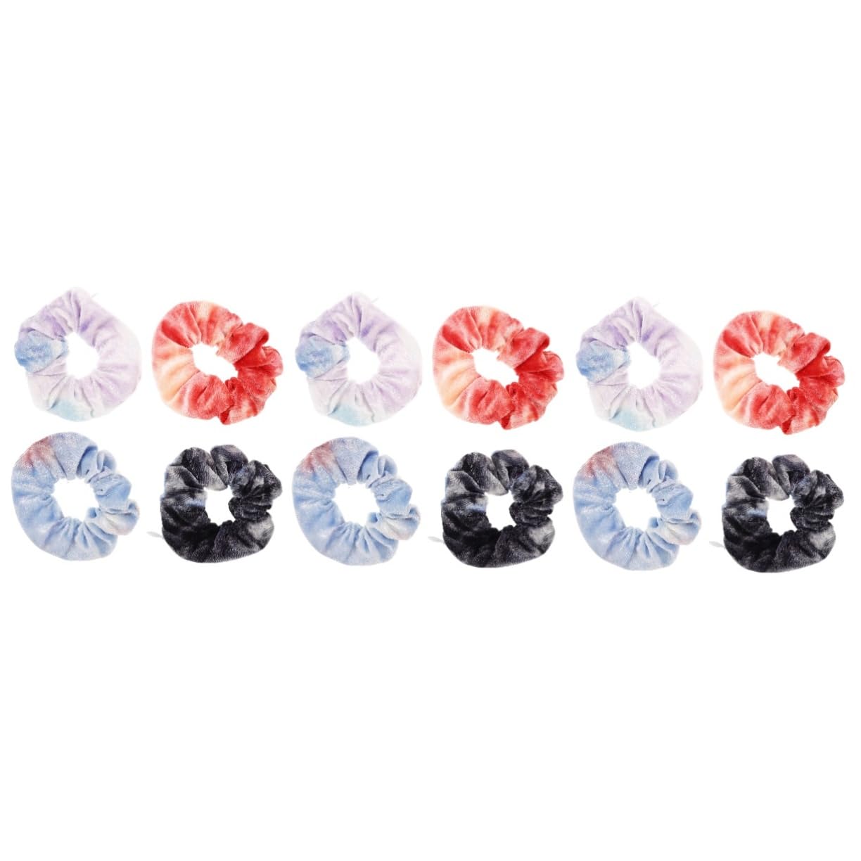 PLAFOPE 12 Piezas Accesorios Para El Cabello De Color Lazos Para El Cabello Para Mujeres Gomas Para El Para Mujeres Lazos Elásticos Para El Accesorios Rave Coleteros Tela