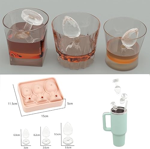 Miniatura 8 de Molde de silicona de forma divertida 8 en 1 para cumpleaños, bandeja para hornear de una sola fiesta, hecha a mano, mousse de chocolate, fondant,