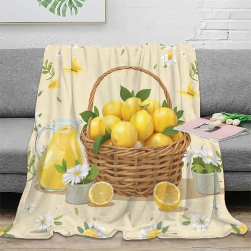 Jeté de canapé microfibre 150x200cm et couverture légère fresh summer - 2
