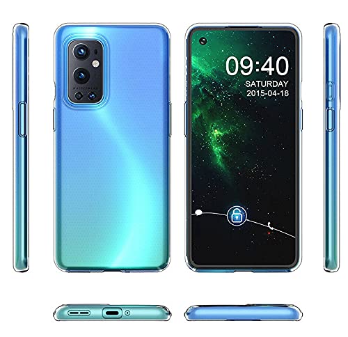 Suncase Cover Trasparente In Silicone Per OnePlus 9 Pro – Antiurto E Antigraffio - 3