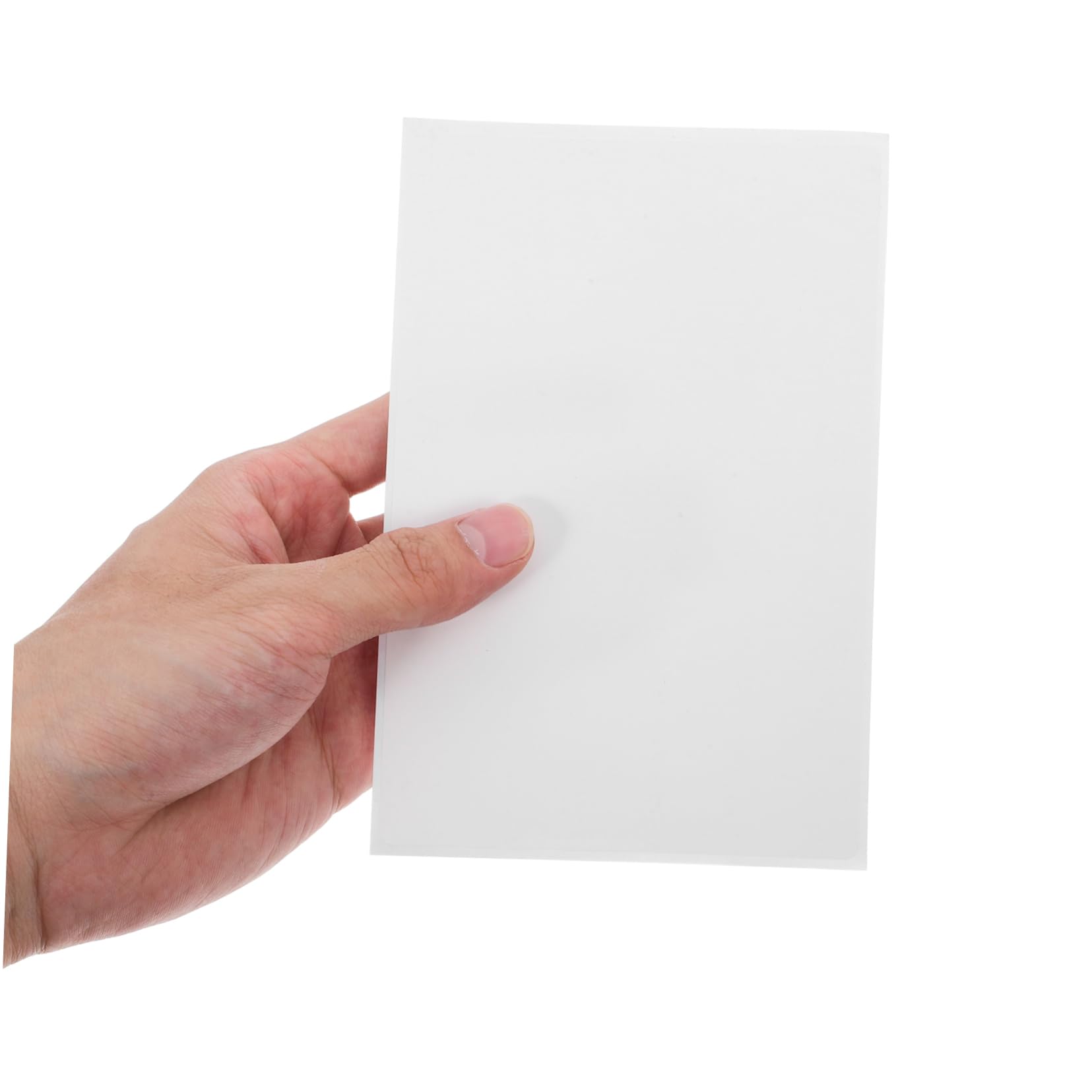 SHOWERORO 160 Feuilles Étiquette d'expédition manuscrite étiquettes scolaires etiquettes scolaires papier autocollant imperméable fournitures pour petites entreprises blanche