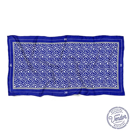 BBGreek Zeta Phi Beta Official Vendor - Silky Polyester Shawl Scarf - Dots on Dots - Sorority Paraphernalia4