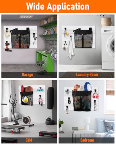 Zorunna 089-Z 2Pcs Mesh Slatwall Basket thumb #5