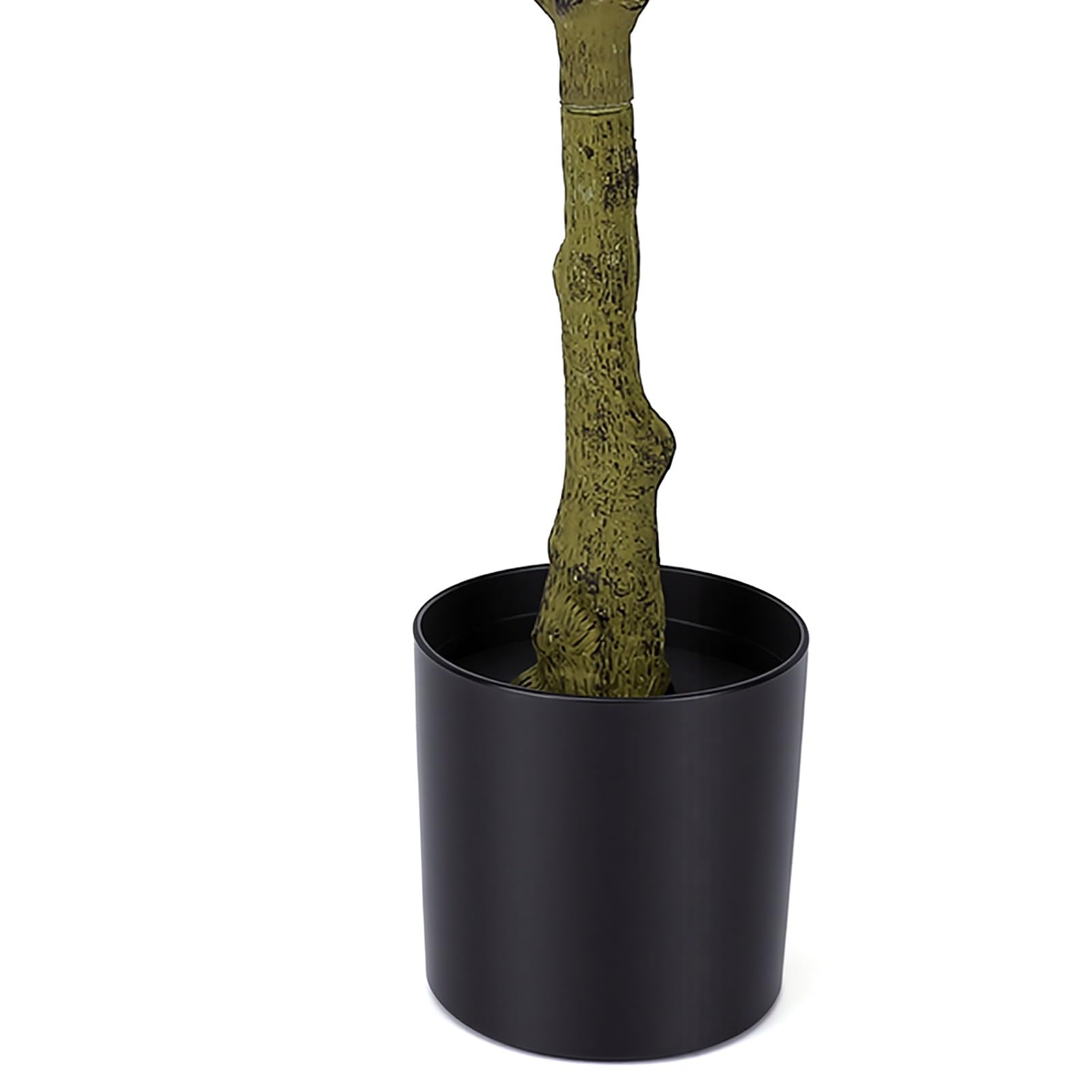 RIZGHWOY Sztuczna Roślina Cytrynowa, Realistyczne Drzewko Owocowe do (80cm)