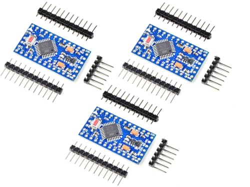 CANADUINO® 3 x Pro Mini ATmega328P Module 5V - 16MHz - 100% Compatible with Arduino