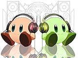 Da Bang Kirby Video Games Kawai Headphones 20X30 Inch Poster Print