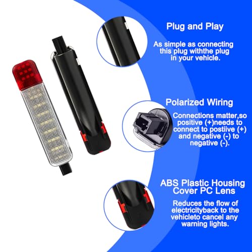 Luz LED Interior para Puerta de Auto Panel Lateral miniatura 3