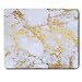 Awesome trendy modern faux gold glitter marble mouse pad 9.84"x7.87"