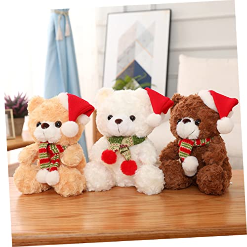 Peluche ours de noël douce et adorable collection haut de gamme