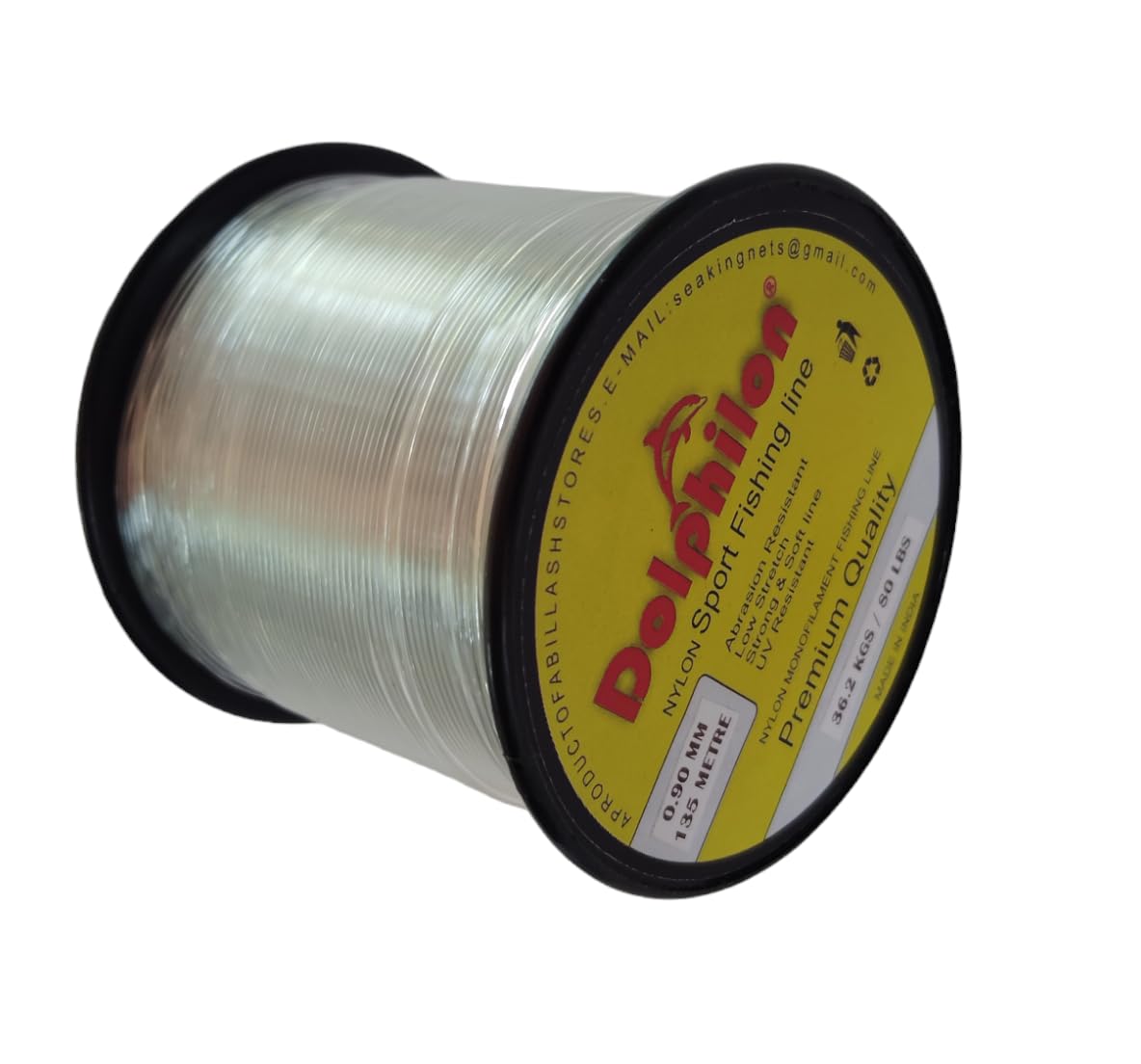 See full amazon price history chart for 0.90 MM Dia Clear Super Strong Nylon MONOFILAMENT Fishing LINE in 135 METRE/ 100gms Package in Bobbin…… 0.90 MM Dia Clear Super Strong Nylon MONOFILAMENT Fishing LINE in 135 METRE/ 100gms Package in Bobbin…… (B0CYZXDGB1) Amazon Price History, Amazon Price Tracker