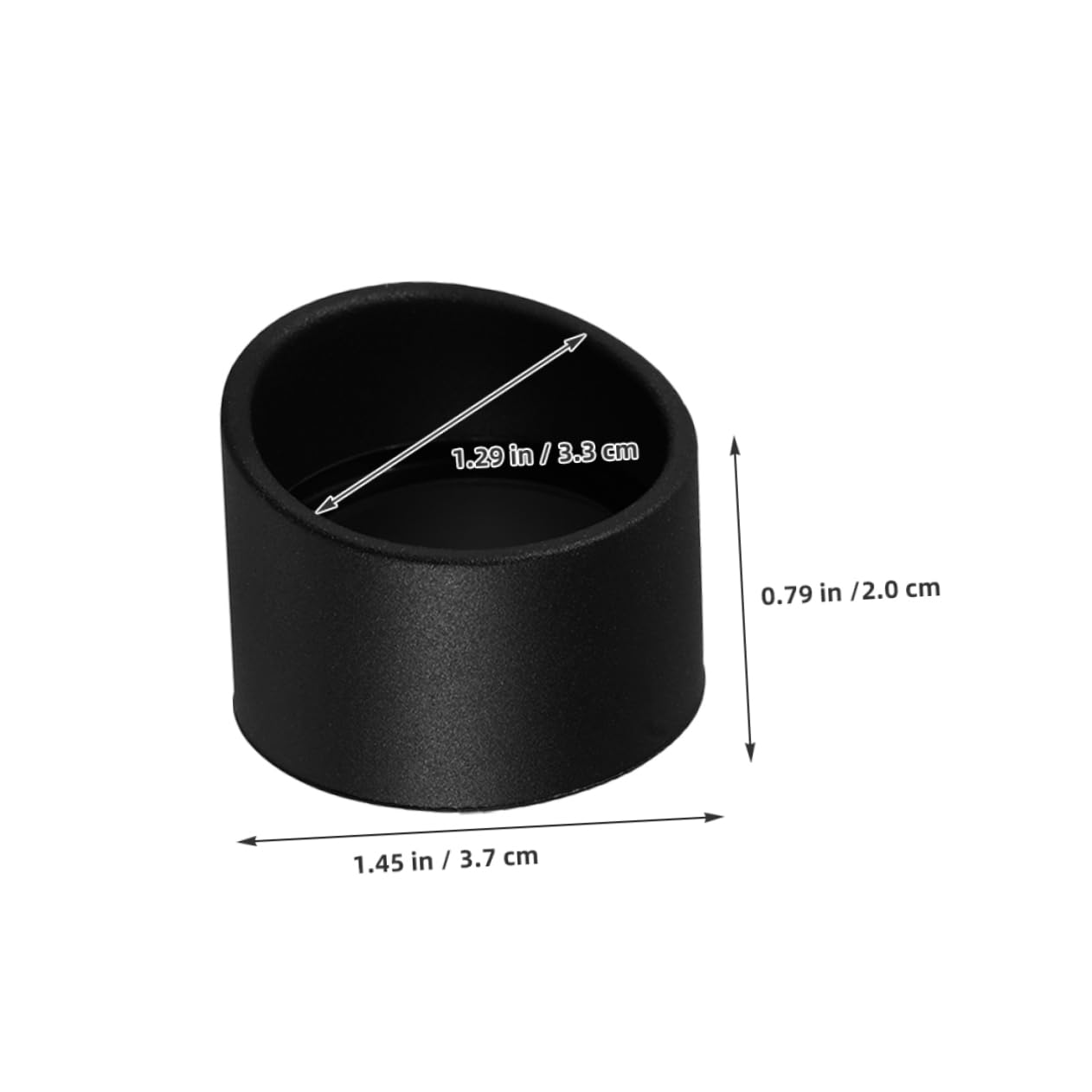 Housoutil Microscope Eye Guards Cups Diameter Rubber Eyepiece Eye Cups Stereoscopic Microscope Accessory