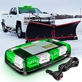 Nilight 12 Inch Roof Top Strobe Lights 48LED 12V 24V