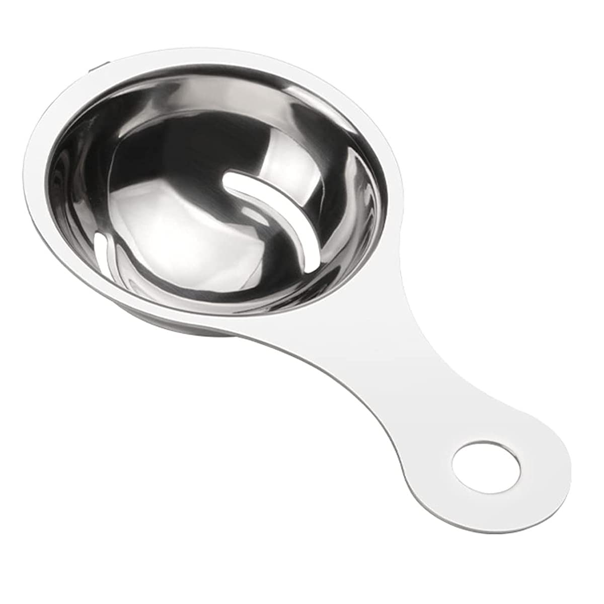WE-CEF Egg Sheller Stainless Steel Egg White Separator Spoon Tools Eggs Yolk Filter Gadgets Kitchen Accessories Separating Funnel Spoon Egg Divider Tool Home, Kitchen (1)