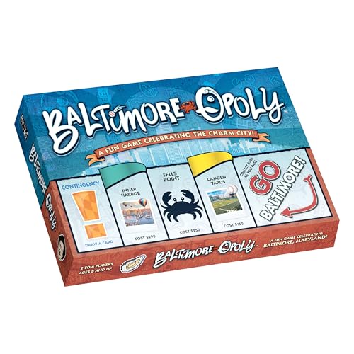 Late for The Sky Baltimore-Opoly City Board Game miniatura 1