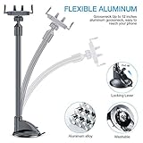 FLOVEME Car Phone Holder Windscreen Upgraded Long Arm Gooseneck Adjustable Car Phone Mount Compatible with iPhone 13 12 Pro Max Samsung Holder - Image 6