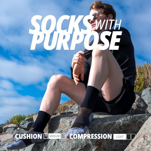 OS1st AC4 Active Comfort Socks with Blister Protection Double-tab and reinforced seamless toe, great for runners2