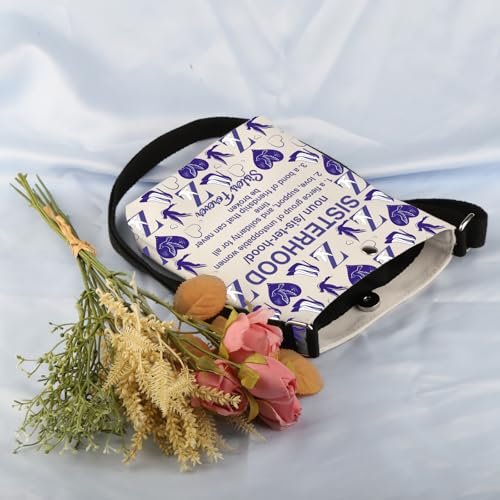 VAMSII Sorority Gift for Women 1920 Finer Women Crossbody Bag Sorority Big Sister Gift Sisterhood Gift for Her3