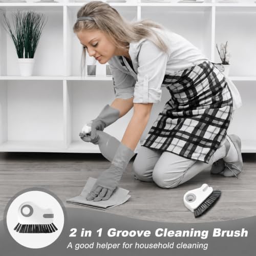 Image of Zapsol 2-in-1 Window Track Cleaning Brush, Pack of 3