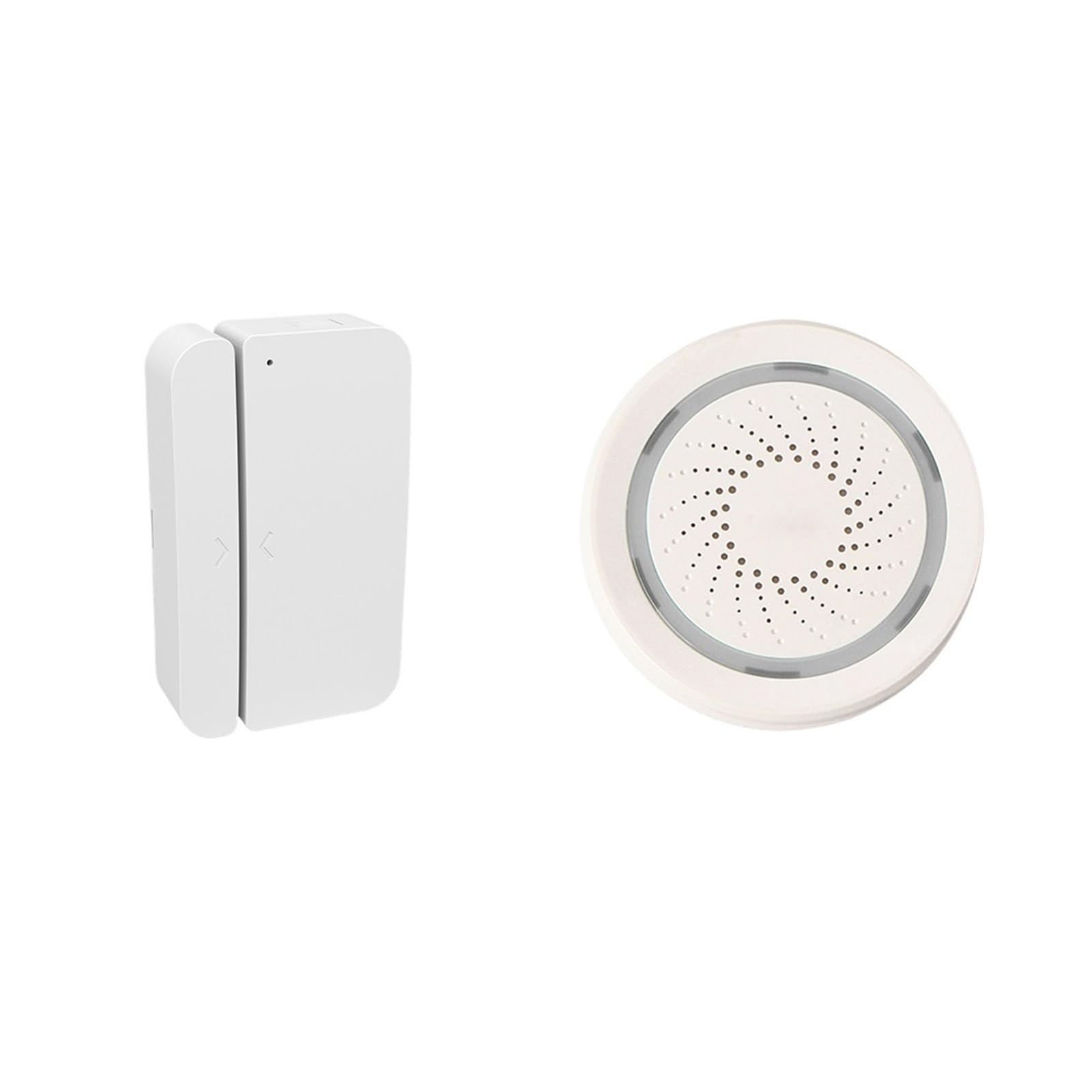 CUDTAPI Smart Alarm Home Securiy Scenario Set System 100DB Siren Alert Works WithMotion Detector Door Window Sensor(DoorSiren)