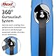 flexi® Classic M Gurt 5 m blau, Roll-Leine für Hunde bis 25 kg