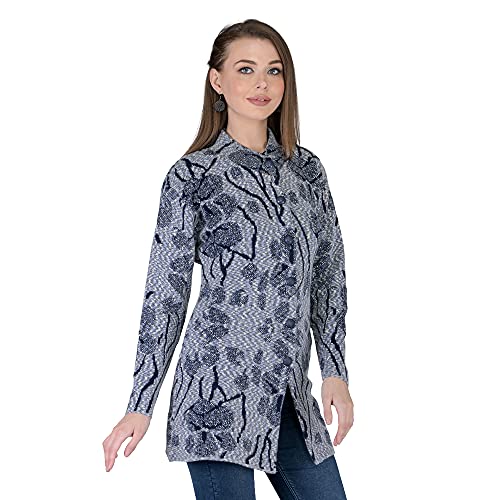 Image of LADY WILLINGTON Women's Wool Round Neck Cardigans