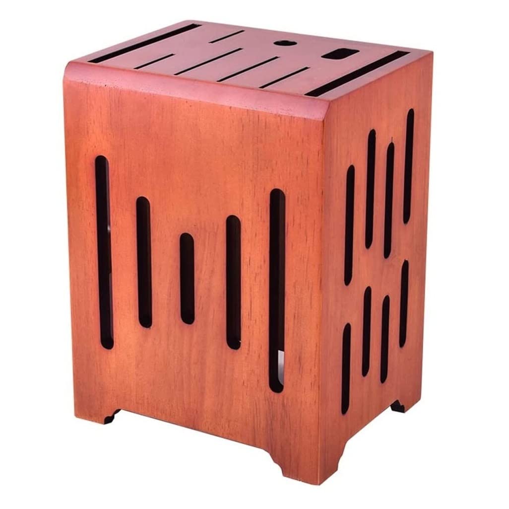 Soporte cuchillos cocina de madera para mantener encimeras limpias y ordenadas