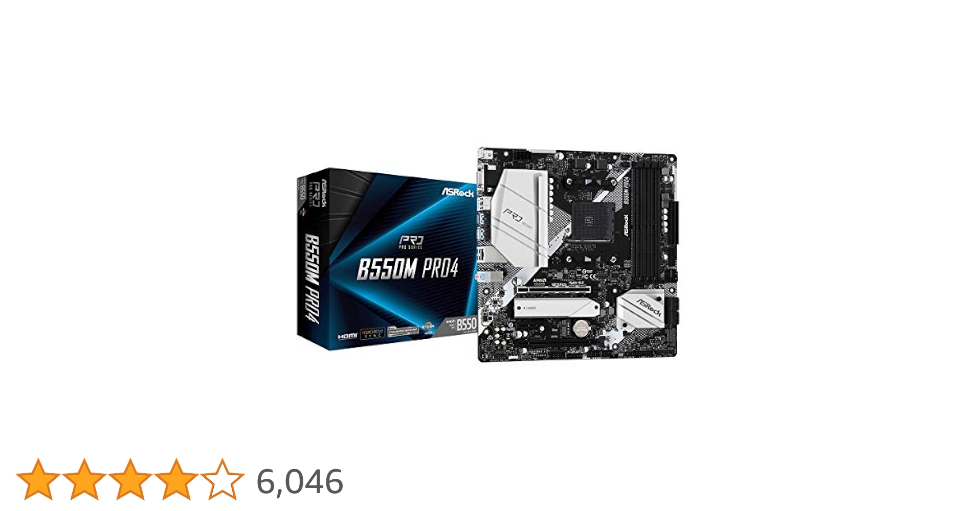 Amazon.co.jp: ASRock B550M Pro4 Micro ATX Motherboard with
