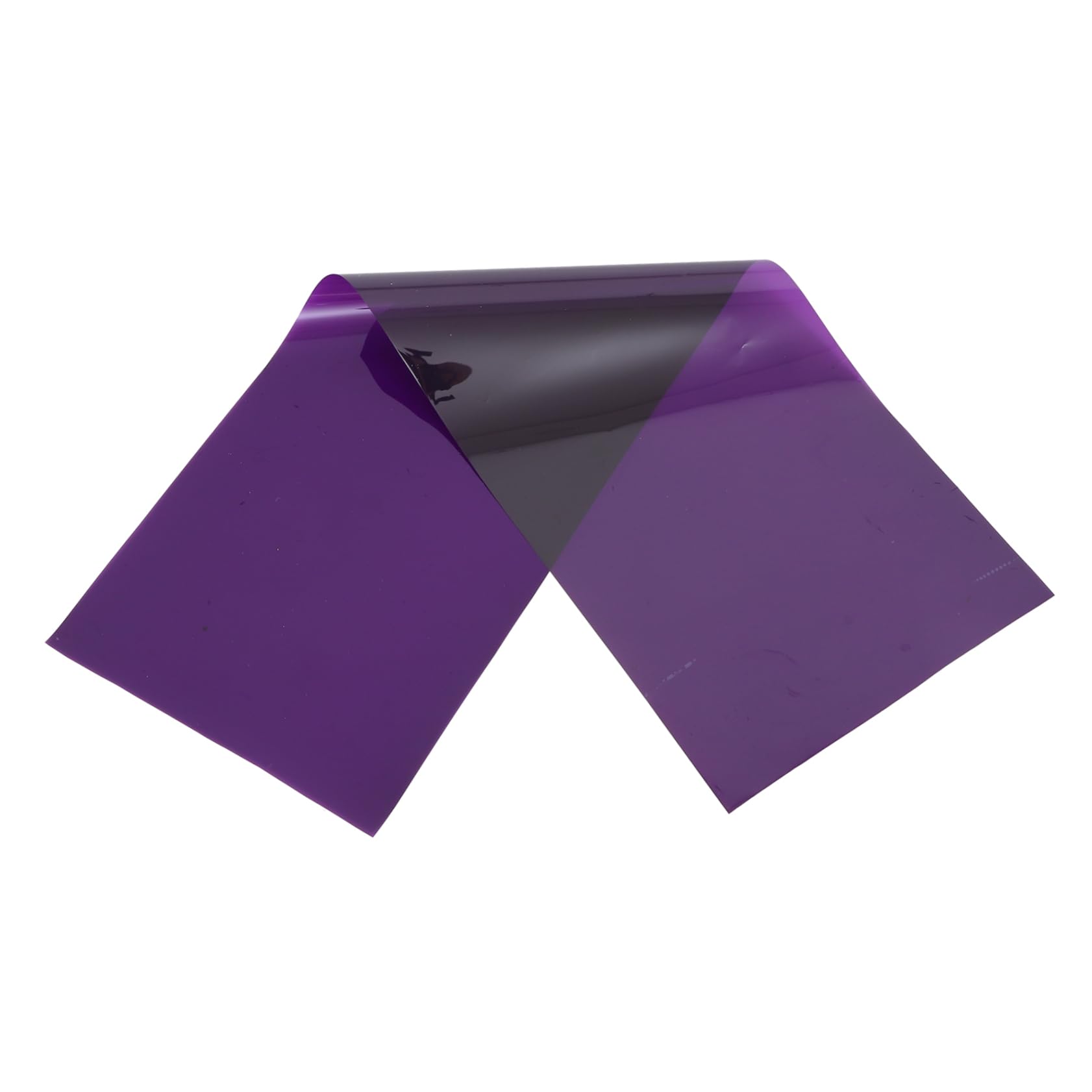 Unomor Sheet Purple Lighting Filter Kit Color Filter Film Light Gels Pet Film Color Gels for Lights