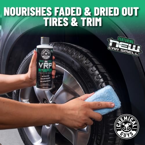 Chemical Guys VRP, New Car Scent - Vinyl, Rubber and Plastic Protectant, Super Shine Dressing for Tires, Trim and More, Safe for Cars, Trucks, SUVs, & More (32 Fl oz) - TVD12132 - Image 6