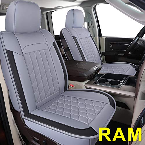 LUCKYMAN CLUB 82DXFG Ram Seat Covers Full Set, Fit for Minority of The 20062020 Ram 1500 2500