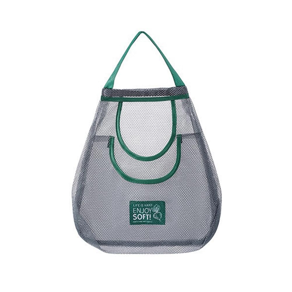CTRLZS Reusable Kitchen Hanging Mesh Bag Large Capacity Home Fruit Vegetable Storage No.3 Easy Install Easy to Use