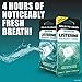 Listerine Ready! Tabs Chewable Mint Tablets with Clean Mint Flavor, Revolutionary 4-Hour Fresh Breath Tablets to Help Fight Bad Breath On-the-Go, Sugar-Free, Alcohol-Free & Kosher, 56 ct