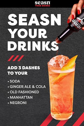 Image of seasn DARK Cocktail Bitters | 0% ABV Bitters for Intensifying Cocktails & Mocktails | Aromatic & Spicy Bitters | Vegan & Sugar Free | 150ml