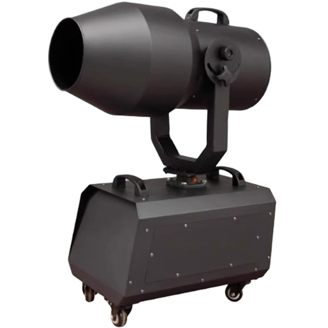 Schaummaschine Für Partys Im Freien,Leistungsstarke Bühneneffekt-Schaummaschine,Shaking Head Dj-Equipment Für Weihnachtliche Atmosphäre,Reichweite 80 M²,Reichweite 6–10 M