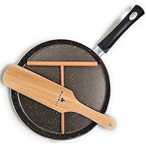 Krepp-Pfanne Antihaftbeschichtung hergestellt in, ideal für Crêpes Omeletts, Pfannkuchen Cover