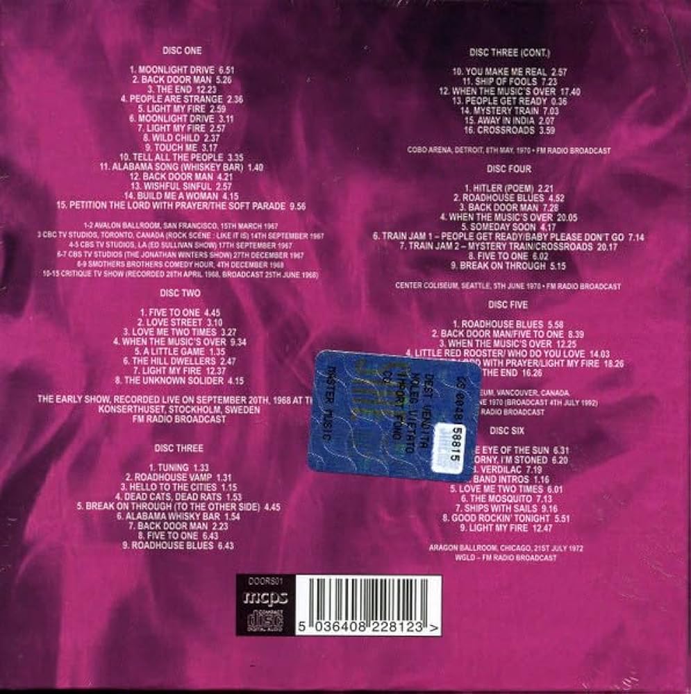 Doors, Doors, Doors - The Doors - Light My Fire Ultimate