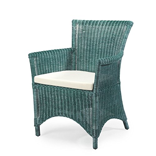 Rotin Design Soldes : -23% Fauteuil ROSAS Vert en Osier fitrit