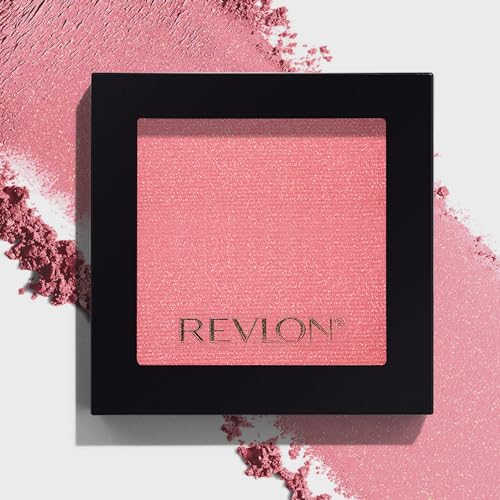 Image of Revlon Blush, Powder Blush Face Makeup, High Impact Buildable Color, Lightweight & Smooth Finish, 003 Mauvelous, 0.17 Oz (Pack of 2)