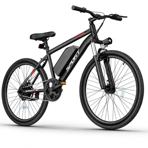 Qlaway Electric Bike for Adults, 1000W Peak Motor, 20"/26" Mountain Ebike