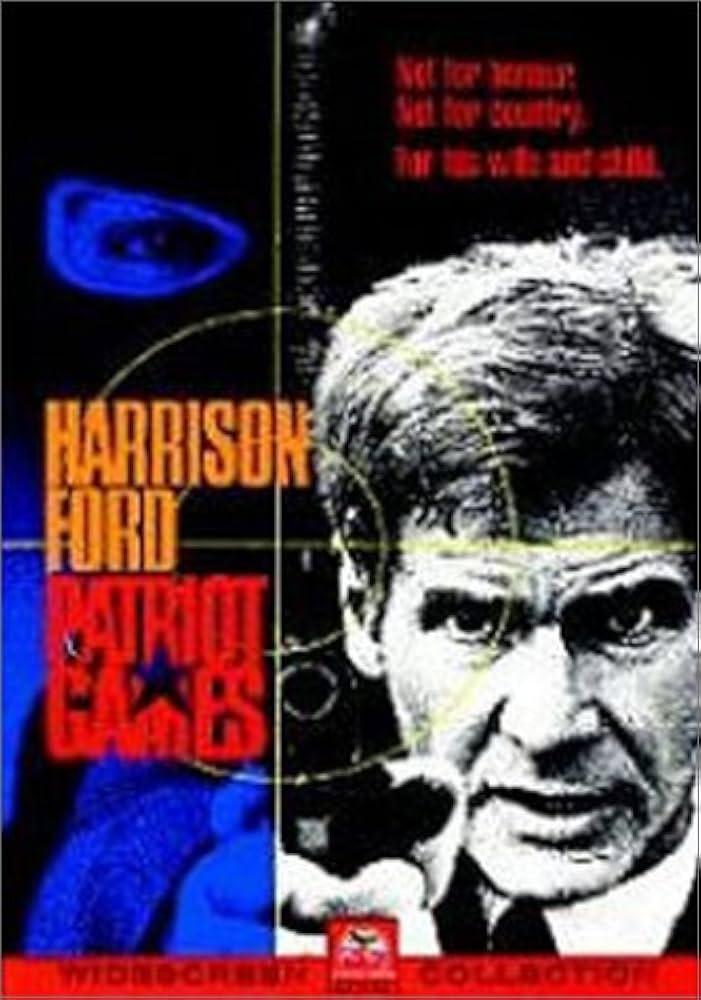 パトリオット・ゲーム　USオリジナル映画ポスター パトリオット・ゲーム 1992 オリジナル ワンシート ポスター