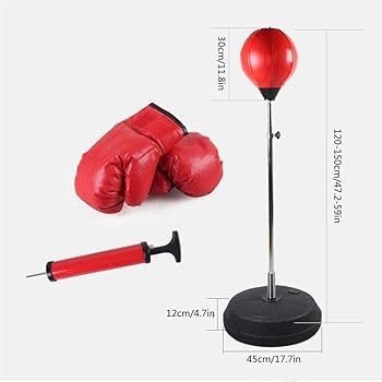 Amazon.co.jp: ボクシング サンドバッグ スタンドの高さ調節可能な
