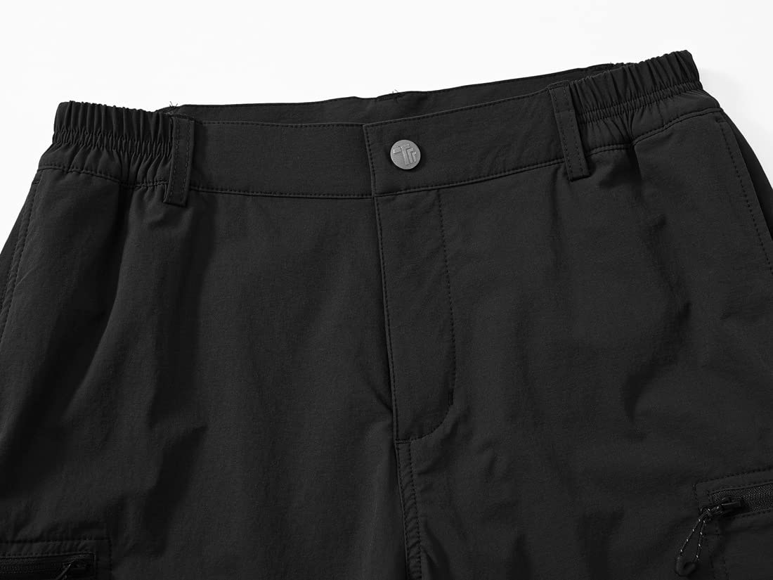 donhobo Damen Shorts Leichte Schnelltrocknend Atmungsaktiv Wanderhose Outdoor Sport Cargohose Sommer Bermuda
