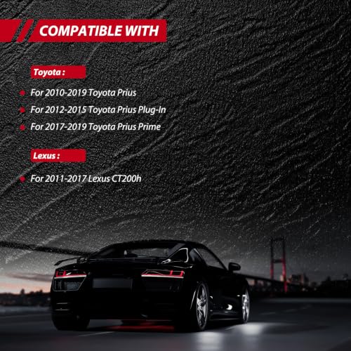 Image of Brake Pads Fit for 11-17 Lexus CT200h,10-19 Prius,Prius Plug-In,Prius Prime | D1184 D1354 Front Rear for 2011-2017 Lexus CT200h, 2010-2019 Toyota Prius, 2012-2015 Prius Plug-In, 2017-2019 Prius Prime