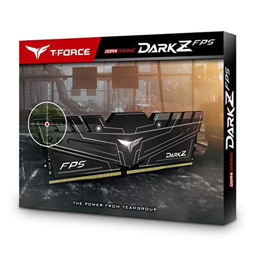 Image of TEAMGROUP T-Force Dark Z FPS 16GB Kit (2x8GB) DDR4 Dram 4000MHz (PC4-32000) CL16 Desktop Memory Module Ram for Low Latency TDZFD416G4000HC16CDC01