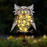 Eule Solarleuchten Garten Solarlichter Outdoor Wasserdicht IP44 Solar Garten dekorative Licht für Außen Villa Rasen Gehwege