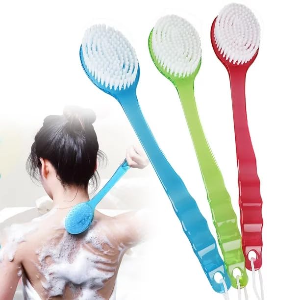 Boxo Body Cleaning Soft Bristles Bathing Accessories for Men and Women for Bath Use Multicolor Pack of 1-image-45