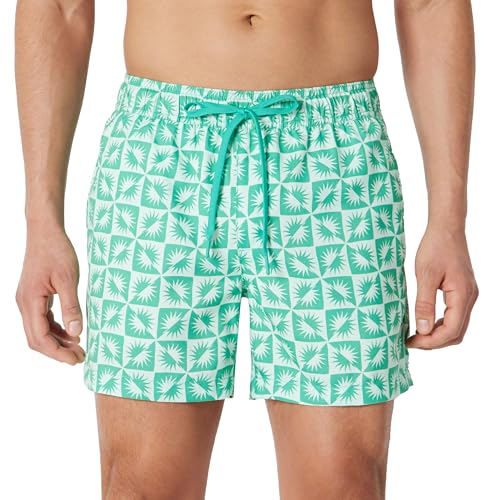 Image of Amazon Essentials Men's Swim Trunks with Mesh Lining, Pockets, Drawstring Closure