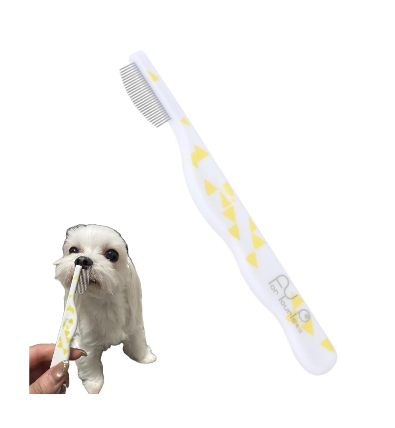 VALUE TRUST ペットブラシ 犬用涙やけ除去用くし のみとりコーム 長毛…