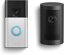 [50% off] Ring Battery Doorbell with Ring Outdoor Cam Plus, Battery