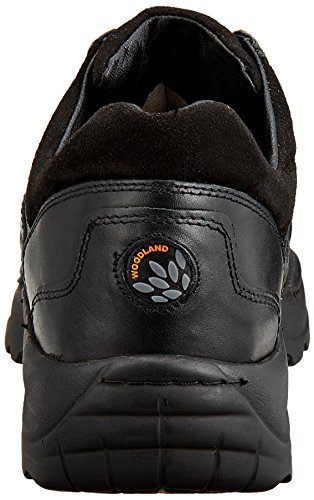 Woodland Men's Leather Sneaker Black 9 UK - Image 4